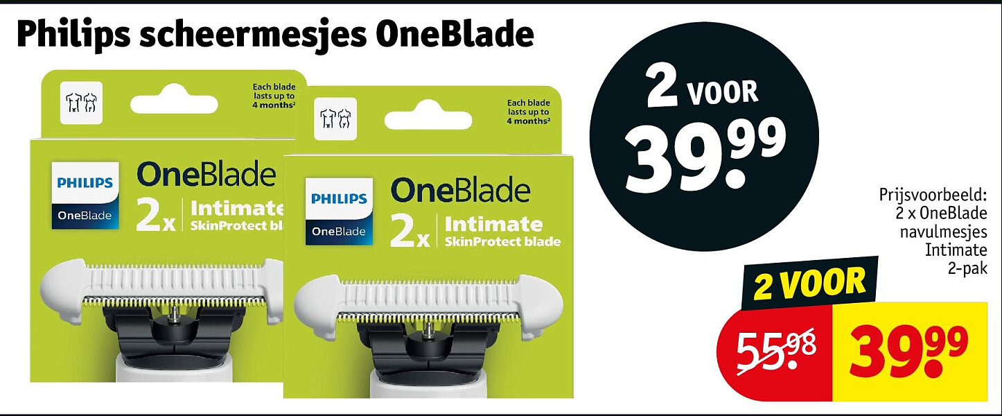 Philips scheermesjes OneBlade
