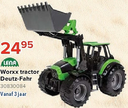 Worxx tractor Deutz-Fahr