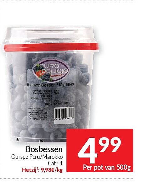 Bosbessen