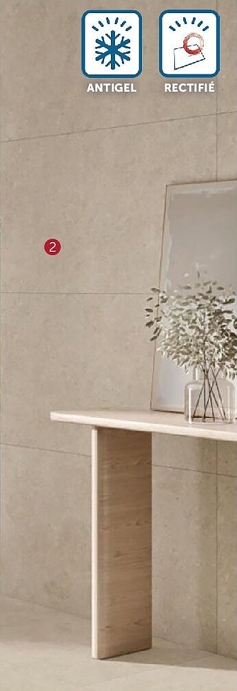 CARRELAGE DE SOL « DESERTO » [ 2 ] 60 X 120 CM