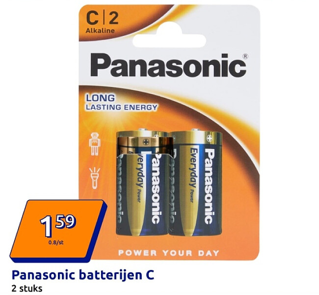 Panasonic batterijen C