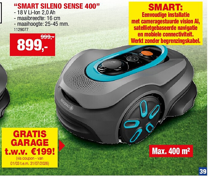 ROBOTMAAIER “SMART SILENO SENSE 400”