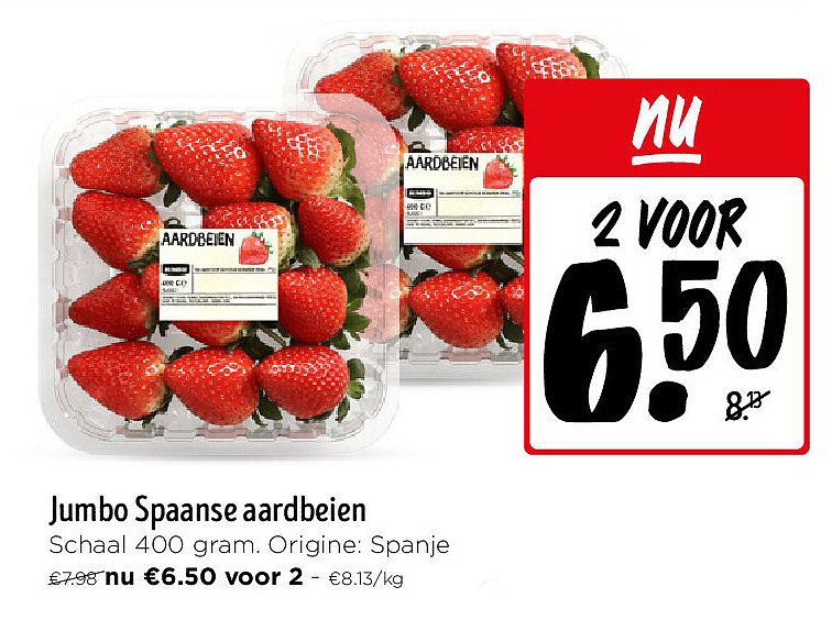 Jumbo Spaanse aardbeien