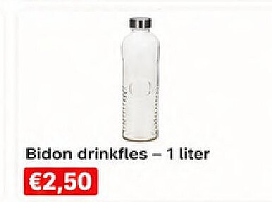 Bidon drinkfles -1 liter