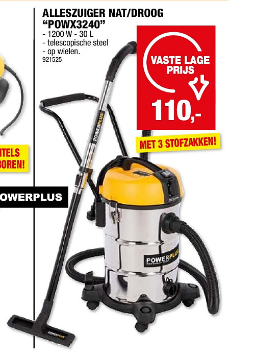 ALLESZUIGER NAT/DROOG “POWX3240”