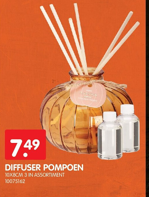 DIFFUSER POMPOEN