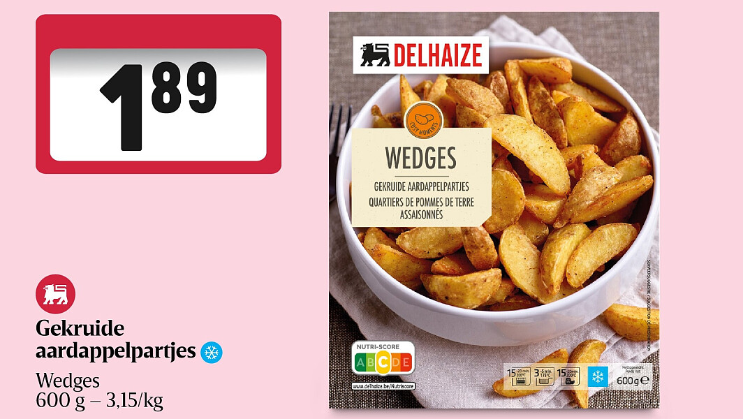 Gekruide aardappelpartjes