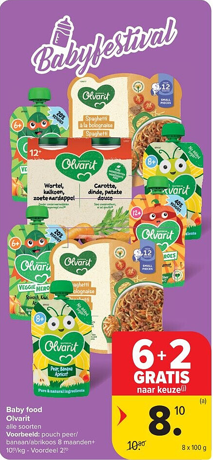 Baby food Olvarit