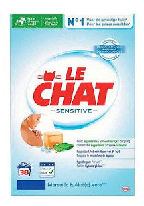 Le Chat sensitive waspoeder Marseille 2,28 kg, 38 sc