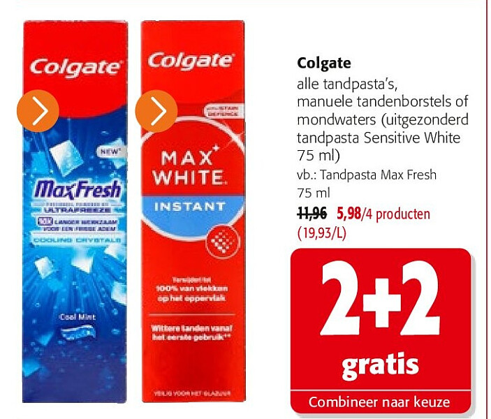 Colgate Tandpasta Max Fresh 75 ml