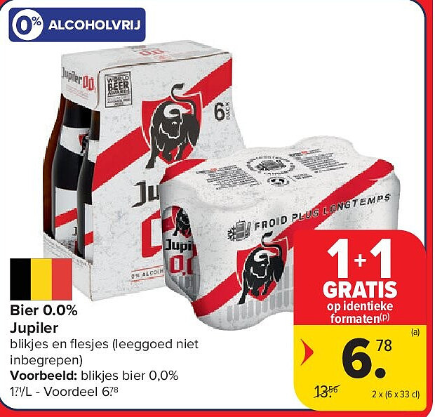 Bier 0.0% Jupiler