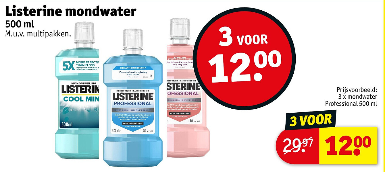 Listerine mondwater