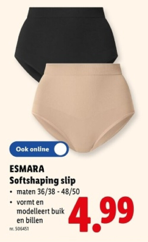 Softshaping slip