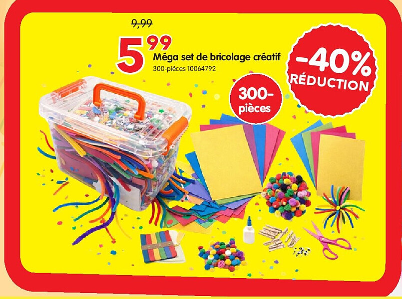Méga set de bricolage créatif