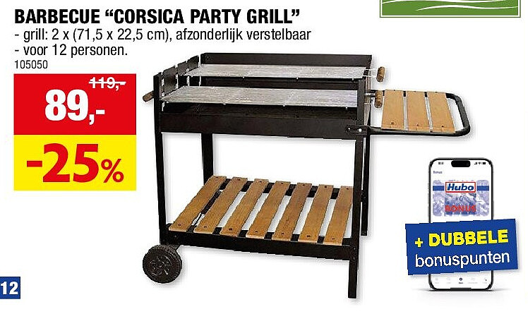 BARBECUE “CORSICA PARTY GRILL”
