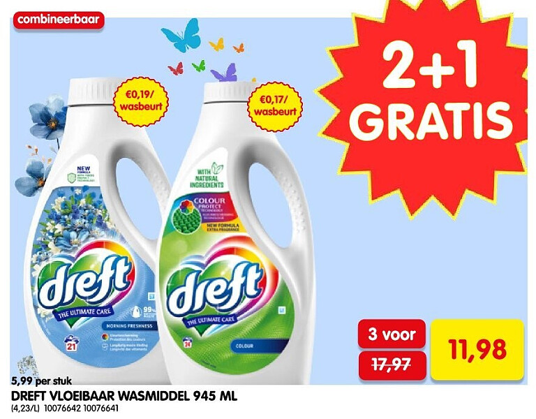 DREFT VLOEIBAAR WASMIDDEL 945 ML