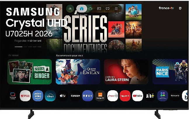 TV LED 43 pouces / 108 cm Samsung TU43U7025H