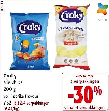 Croky alle chips 200 g
