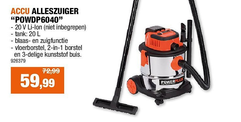 ACCU ALLESZUIGER “POWDP6040”