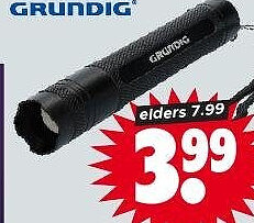 Grundig led zaklamp