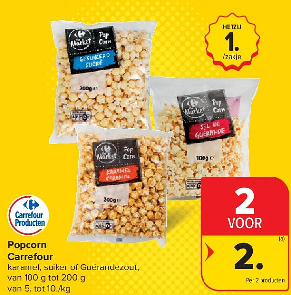 Popcorn Carrefour