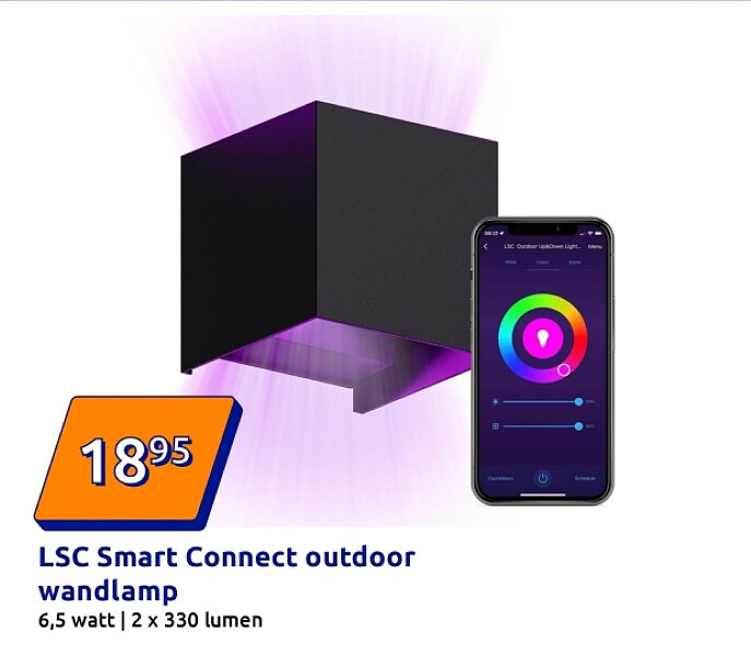 LSC Smart Connect outdoor wandlamp