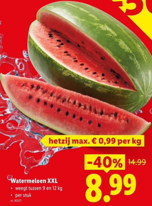 Watermeloen XXL