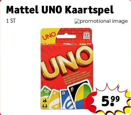 Mattel UNO Kaartspel