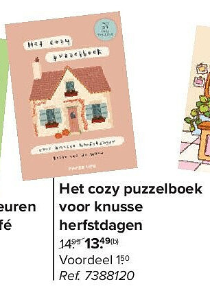 Het cozy puzzelboek voor knusse herfstdagen