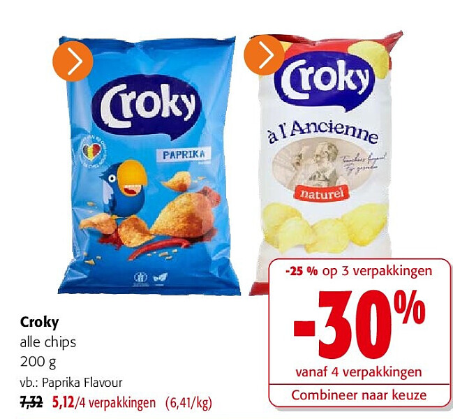 Croky alle chips 200 g