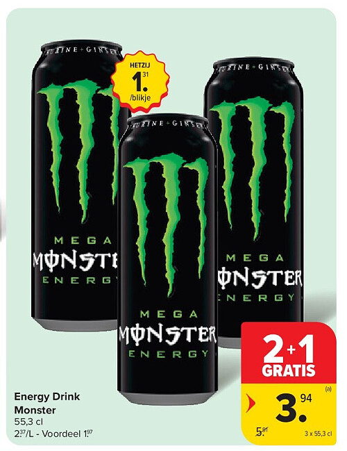 Energy Drink Monster