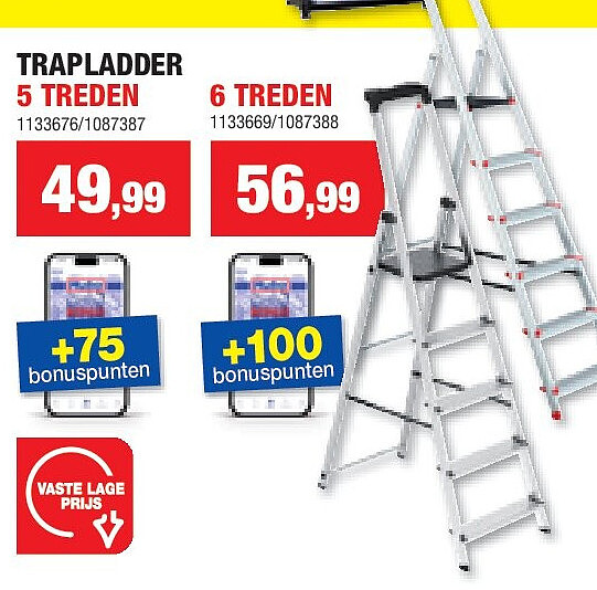 TRAPLADDER 5 TREDEN