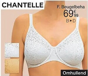Beugelbeha met volle cup en kant, Easy Feel Norah by Chantelle