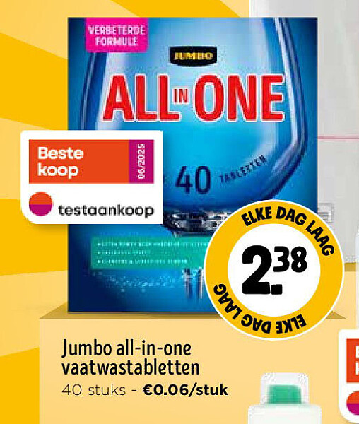 Jumbo all-in-one vaatwastabletten