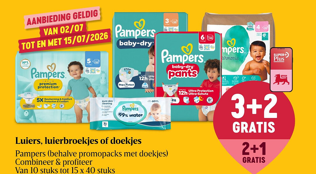 Luiers, luierbroekjes of doekjes