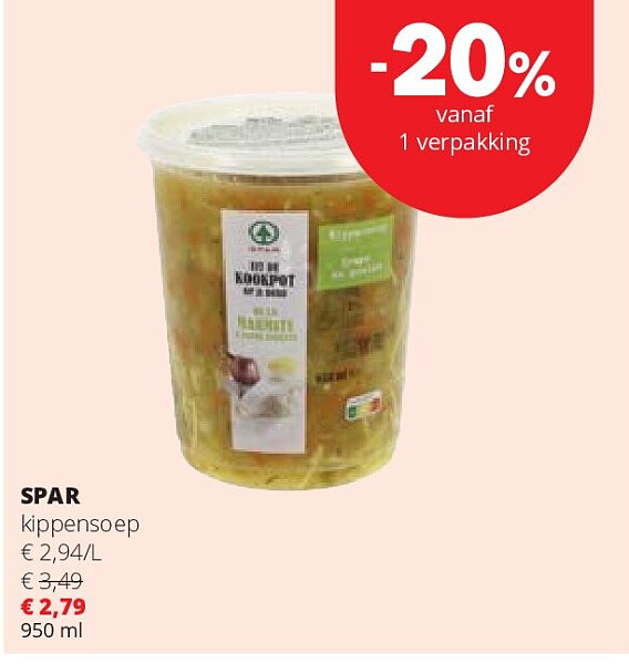 SPAR kippensoep