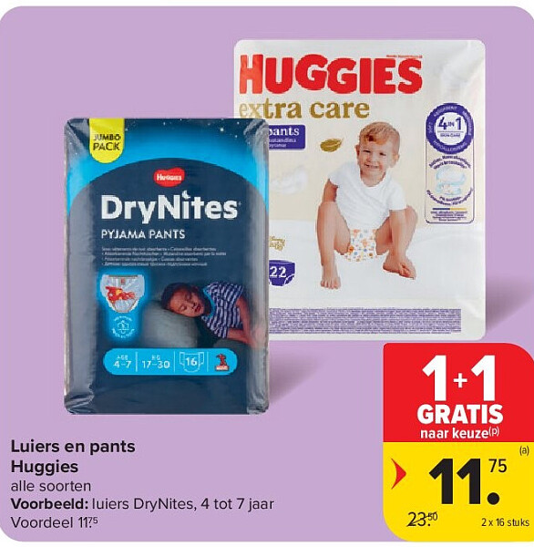 Luiers en pants Huggies