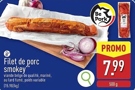 Filet de porc smokey