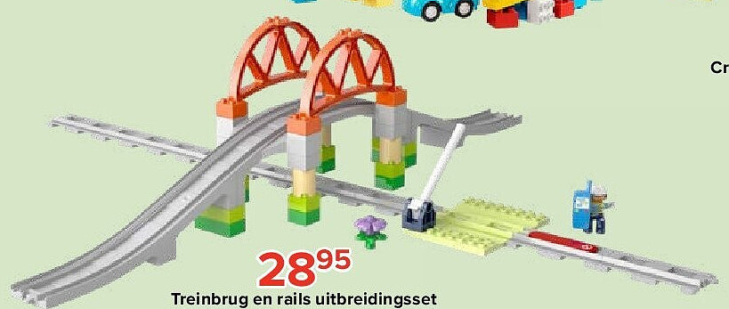 Treinbrug en rails uitbreidingsset
