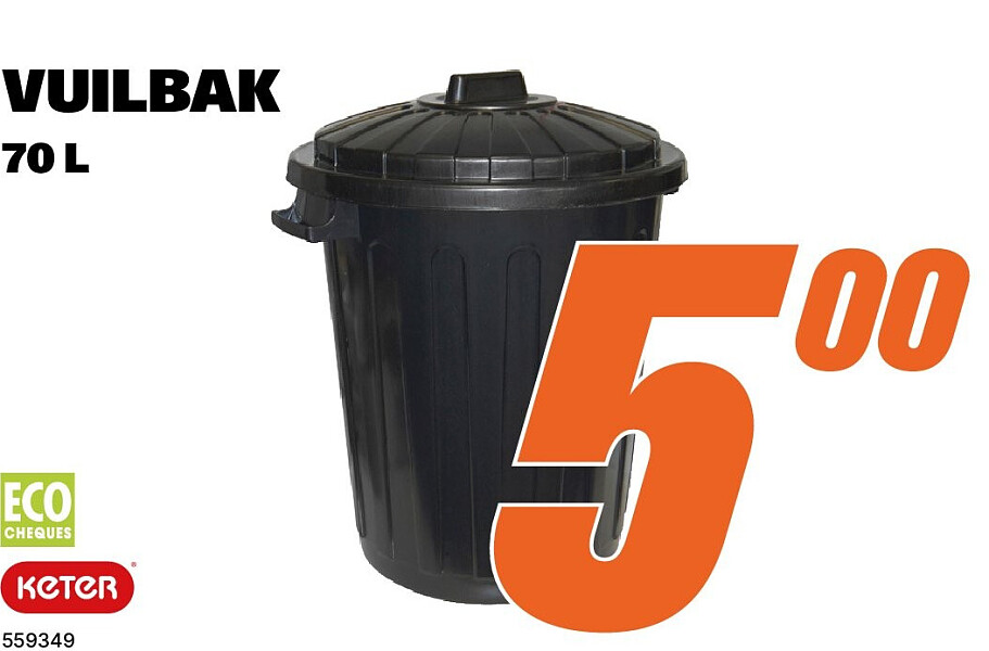 Vuilbak 70 L