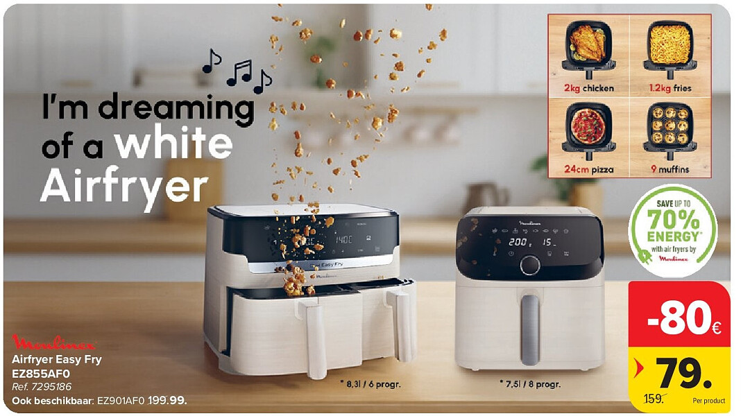 Airfryer Easy Fry EZ855AF0