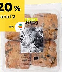 Pavé met spelt en pompoen
