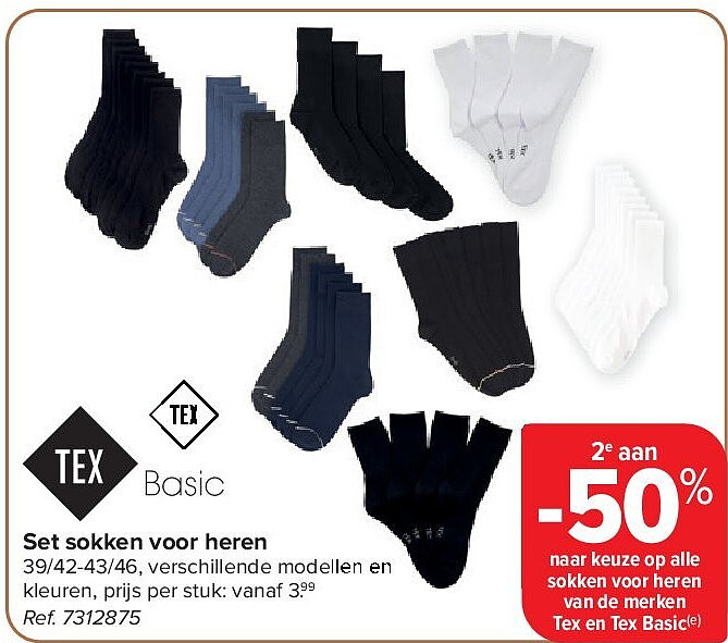 Set sokken voor heren
