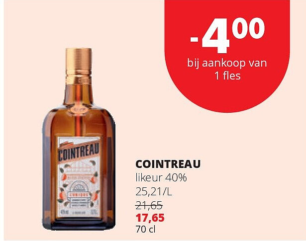COINTREAU likeur 40%