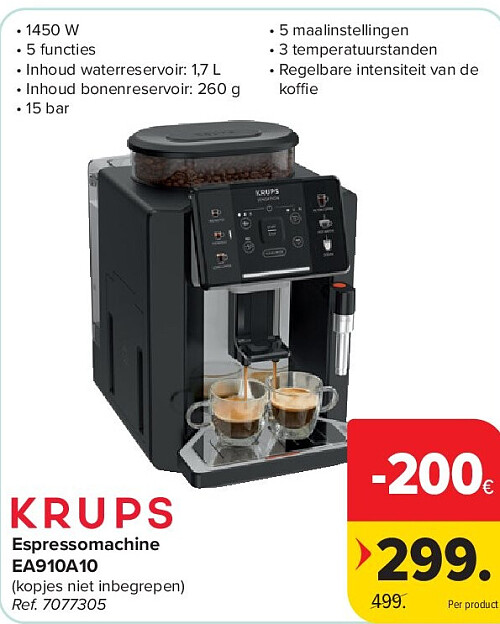 Espressomachine EA910A10