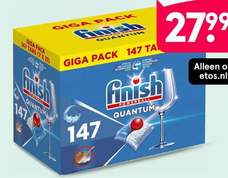 Finish Quantum 147 tabs