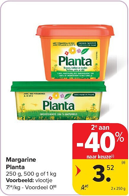 Margarine Planta