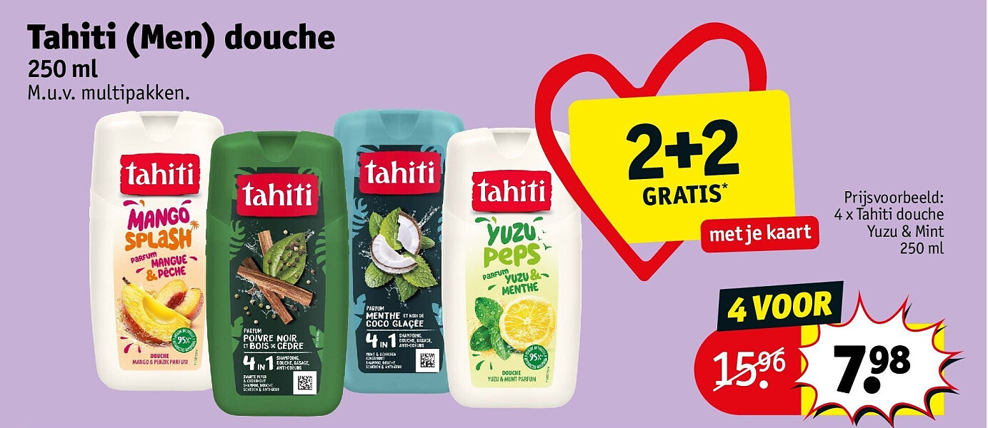 Tahiti (Men) douche