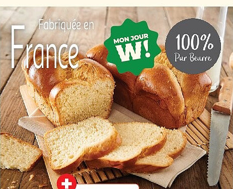 Brioche Nanterre pur beurre