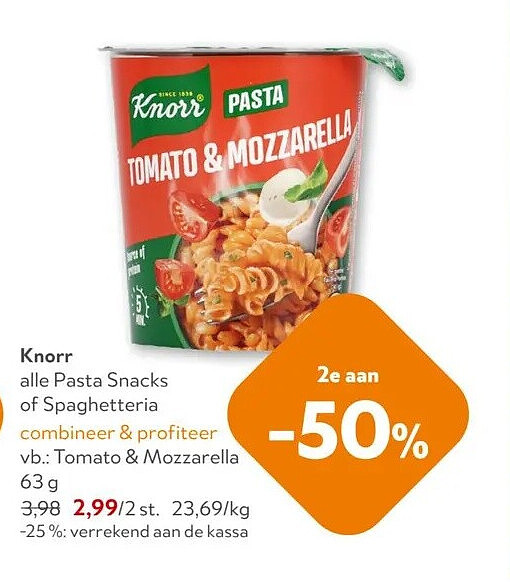 Knorr Tomato & Mozzarella 63 g